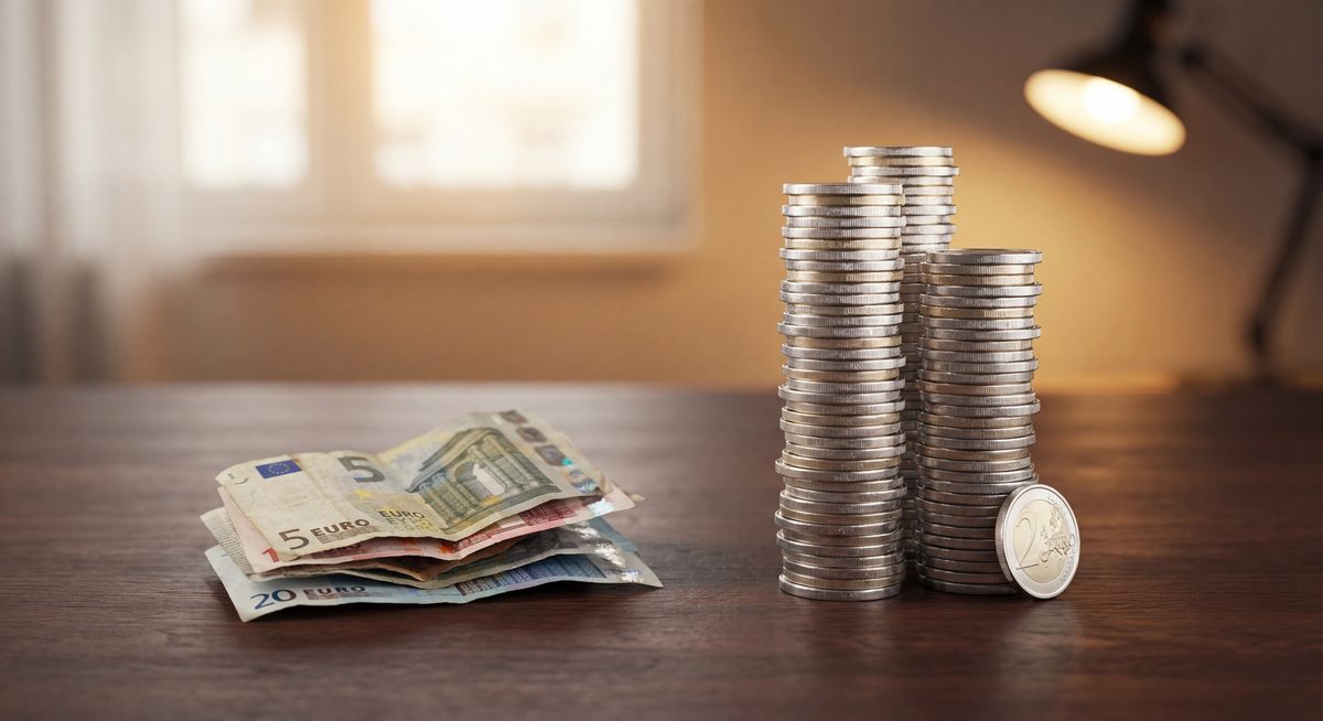 Primerjava: evri proti srebrnim kovancem — leto 2000 vs danes