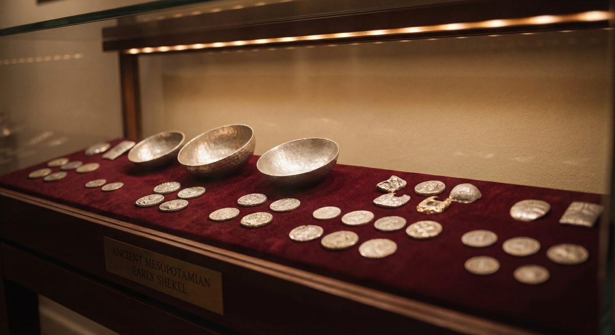 Starodavni srebrni artefakti skozi 5000 let zgodovine